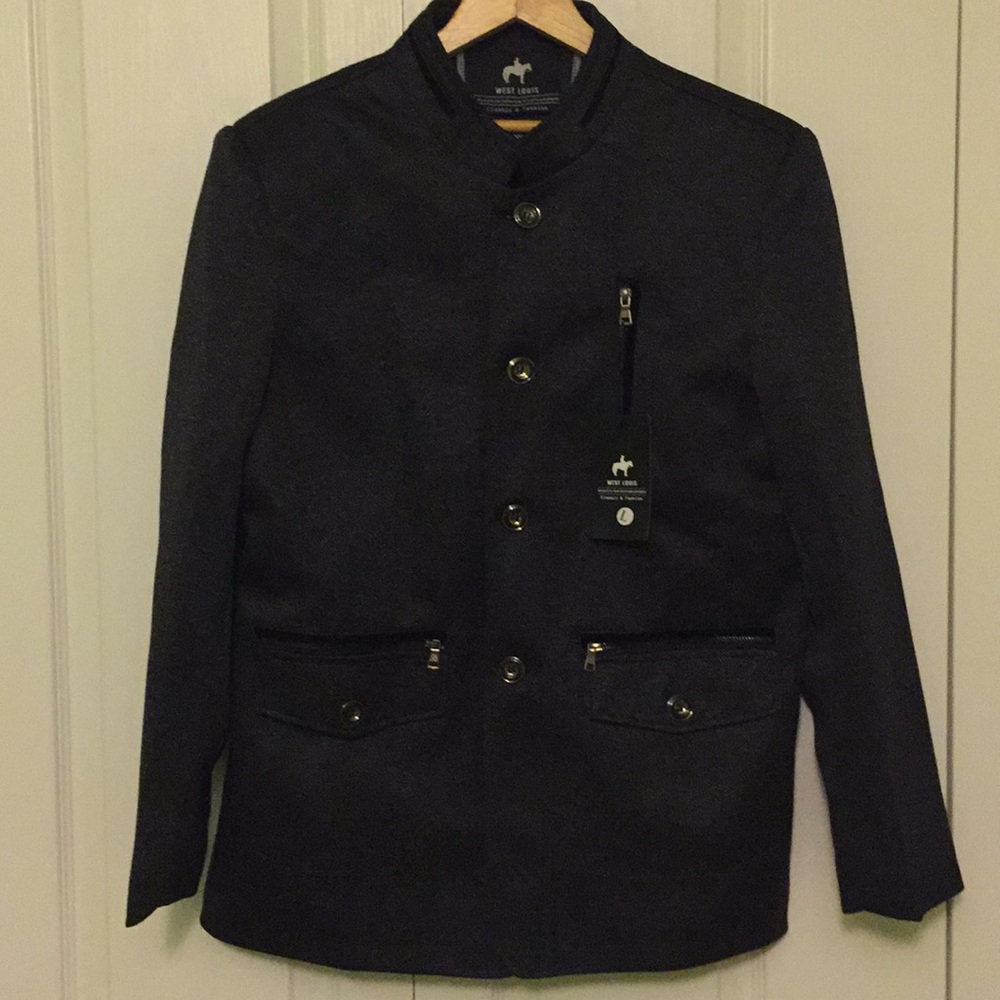 Men’s Casual Black Jacket